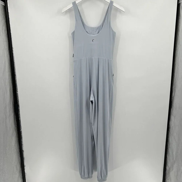 ZYIA‎ Active Hermosa Jumpsuit in Pacific Light Blue Sleeveless Women’s Size XS - Picture 6 of 10